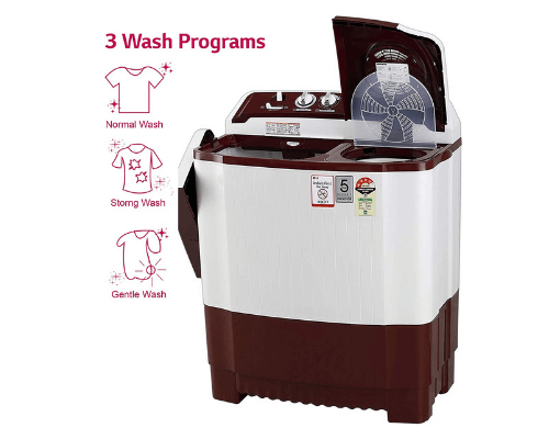 LG 7.0 KG Semi-Automatic P7010RRAY Washing Machine